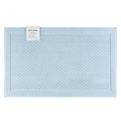Arkwright Home® Host & Home Cotton Bath Mat 24x36 Light Blue, 4/Case (HH-BM-2436-LB)