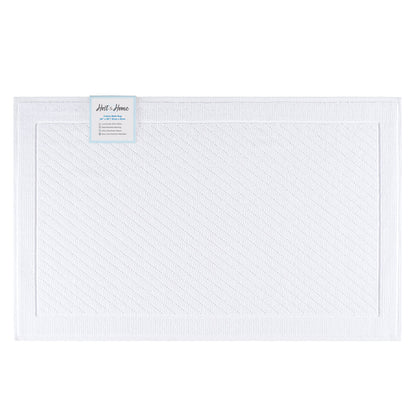 Arkwright Home® Host & Home Cotton Bath Mat 24x36 White, 4/Case (HH-BM-2436-WH)