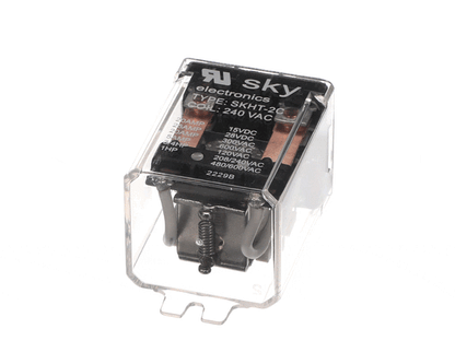 Hillphoenix P084234E Fan Relay R1: Rly,Dpdt,Side Mt (HILP084234E)