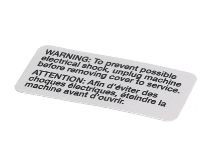 doughXpress 33605 Decal Unplug Machine (HIX33605)