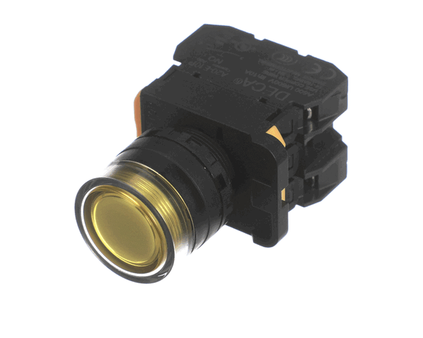 doughXpress 62766 Switch Pb Amber 2No 240V Latch (HIX62766)