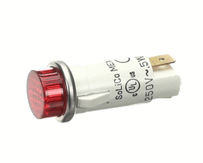 H&K International E-6-32 Pilot Light,250V 1/3Watt, Red, (HKIE-6-32)