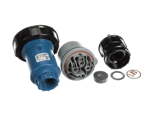 H&K International Men430P9W Plug 30A 3Ph 208-250V Blue (HKIMEN430P9W)
