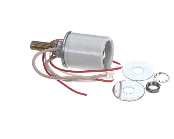 Hanson Heat Lamps 617C Brass Socket W/Wire (HNS617C)