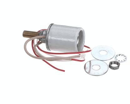 Hanson Heat Lamps 617C Brass Socket W/Wire (HNS617C)