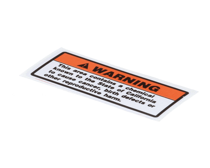 Hobart 00-438131-061-2 Label,California Warning (HOB00-438131-061-2)