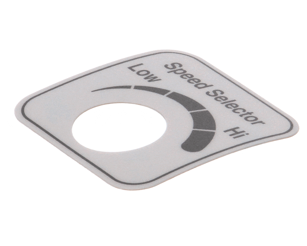 Hobart 00-478265 Label, Speed Select, Low To Hi (HOB00-478265)