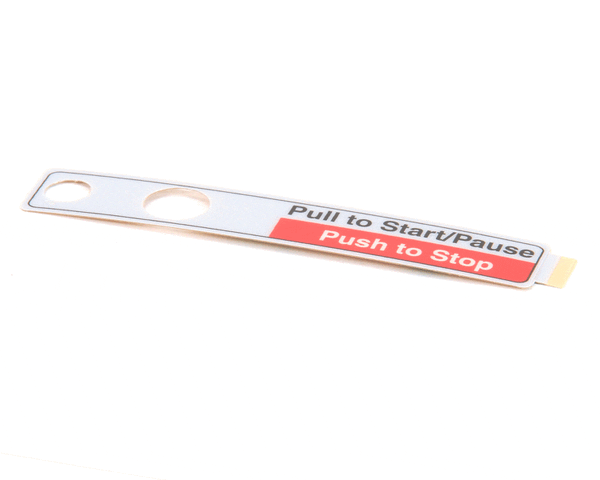Hobart 00-873623 Label, Start/Stop/Pause (HOB00-873623)