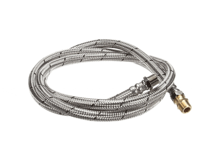 Hobart 00-893444-00002 Water Hose, Stainless Steel Braided, 1/2 inches X 81 inches HOB00-918390-00009 (HOB00-893444-00002)