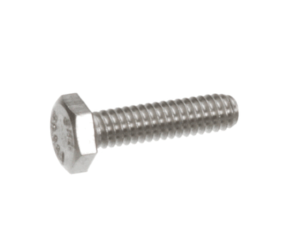 Hobart HOBSC-041-02 Cap Screw, Hex Head, 1/4-20 x 1 inches, Stainless Steel (HOBSC-041-02)