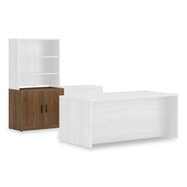 HON 10500 Series Storage Cabinet with Doors, Two Shelves, 36" x 20" x 29.5", Pinnacle (HON105291PINC)