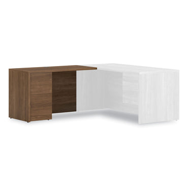 HON 10500 Series Left Pedestal Return, 48 x 24 x 29.5, Pinnacle (HON105906LPINC)