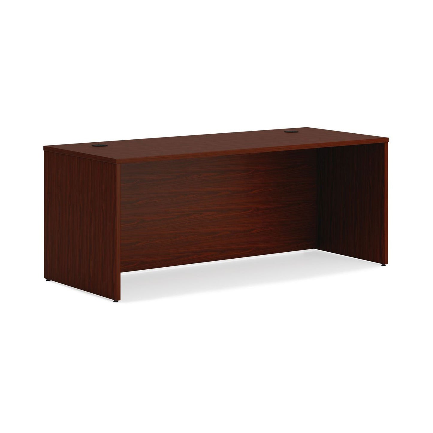 HON Mod Double Pedestal Desk Bundle, 72" x 30" x 29", Traditional Mahogany (HONMOD006)