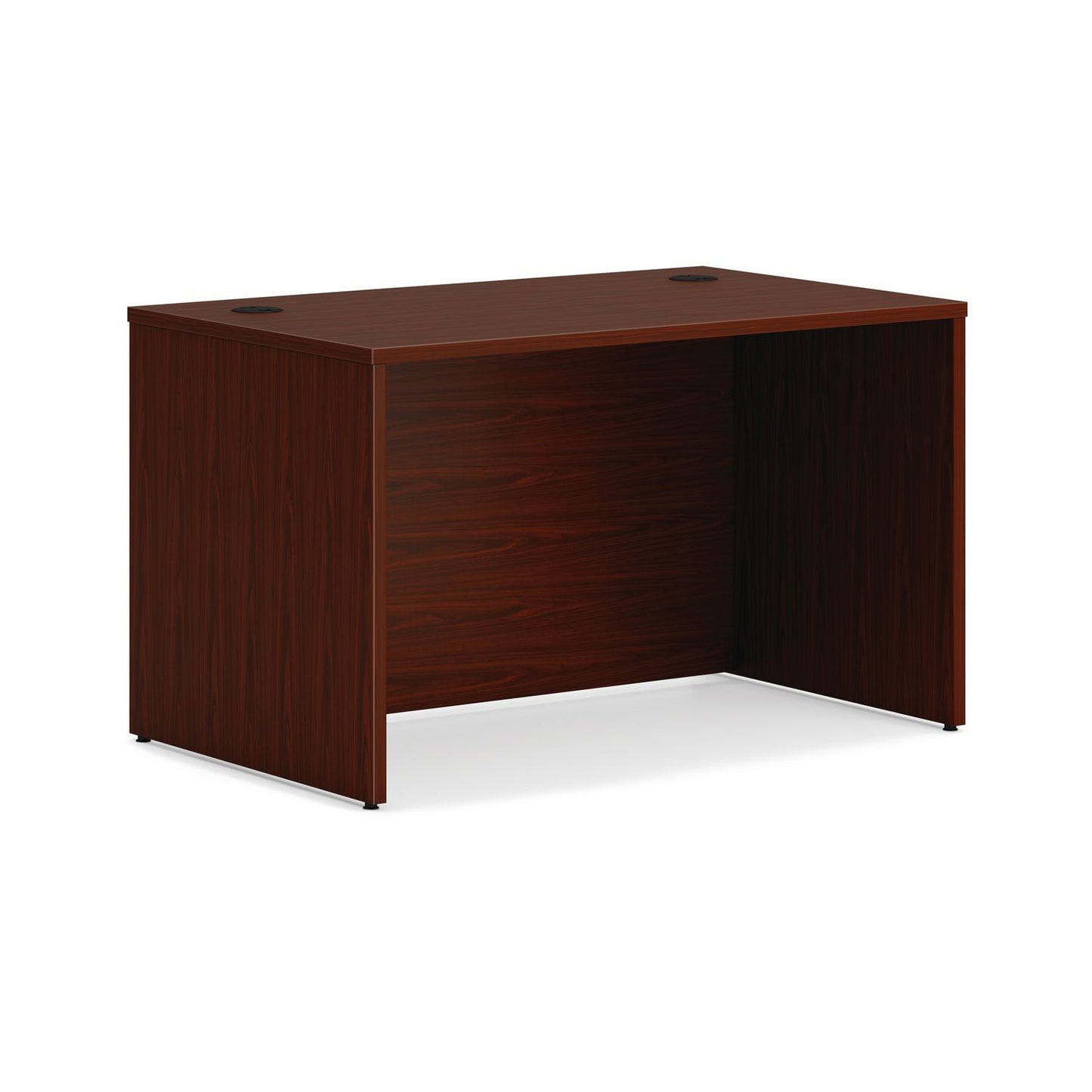 HON Mod Single Pedestal Desk Bundle, 48" x 30" x 29", Traditional Mahogany (HONMOD173)