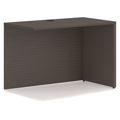 HON Mod L-Station Double Pedestal Desk Bundle, 60" x 72" x 29", Slate Teak (HONMOD187)
