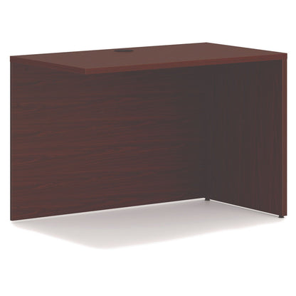 HON Mod L-Station Double Pedestal Desk Bundle, 60" x 72" x 29", Traditional Mahogany (HONMOD188)