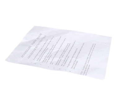 Hoshizaki 3A1632-01 Abs Repair Kit Instr (HOS3A1632-01)