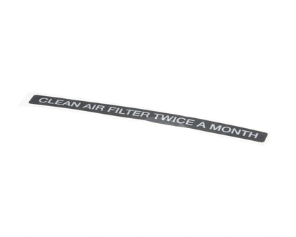 Hoshizaki 426177-01 Label - Air Filter (HOS426177-01)
