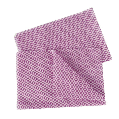 HOSPECO Choice Counter Foodservice Wiper, 1-Ply, 12 x 21, Pink/White, 200/Carton (HOSNF110QCP)