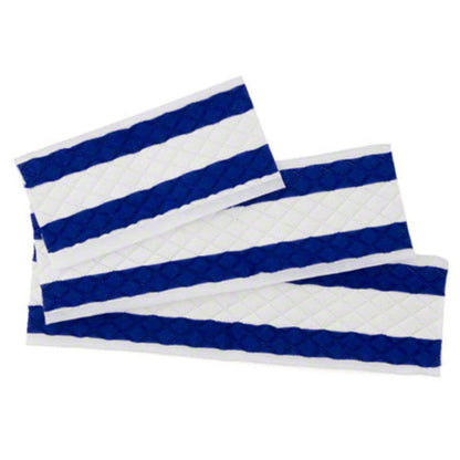 Hospeco® MicroWorks® Disposable Cleaning Pad, White/Blue, 17", Pack of 12 (HOS2504-DPFP-17W)
