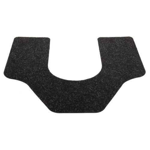 Hospeco® Health Gards® Premium Commode Mat, 27"x25", Black, 6/Pack (HOSHS-C2001-BL)