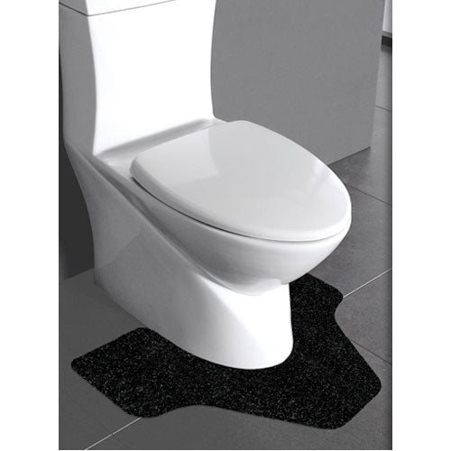 Hospeco® Health Gards® Premium Commode Mat, 27"x25", Black, 6/Pack (HOSHS-C2001-BL)