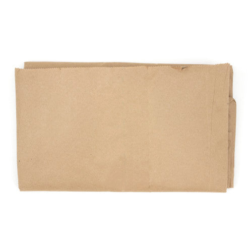 Non-Branded Kraft Lawn & Leaf Bag, Plain, Paper, Brown, 16"x12"x35", Bale of 50 (HOSHS-KLL)