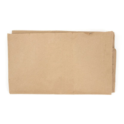 Non-Branded Kraft Lawn & Leaf Bag, Plain, Paper, Brown, 16"x12"x35", Bale of 50 (HOSHS-KLL)