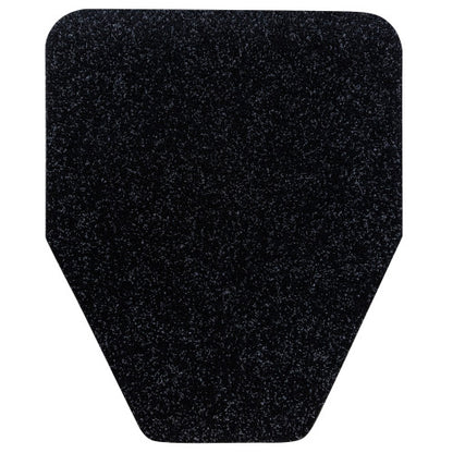 Hospeco® Health Gards® Premium Urinal Mat, 17"x20.25", Black, 6/Pack (HOSHS-OR1001-BL)