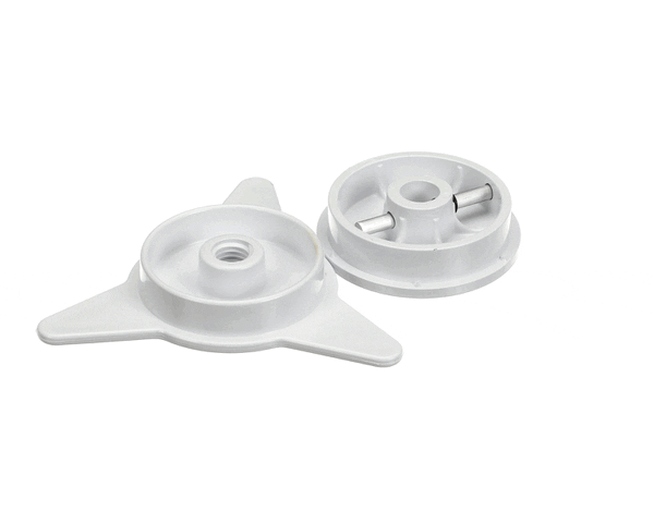 Heat Seal 6110023 White Core Adapter Set, 3", Plastic (HSC6110023)