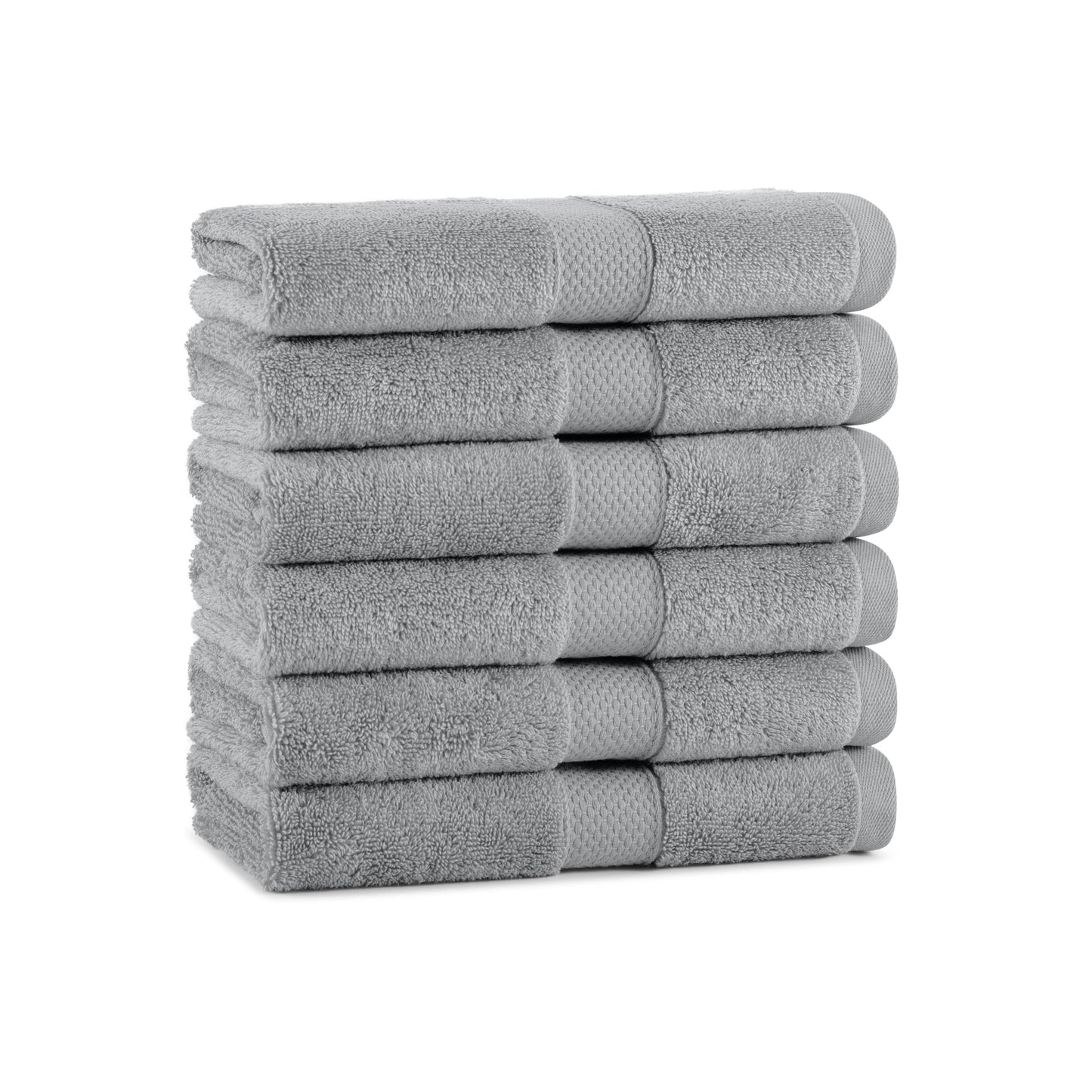 Aston & Arden Egyptian Cotton Hand Towel 16x30 Dark Grey (6/Pack) (P-EGYP-1630-DGY)
