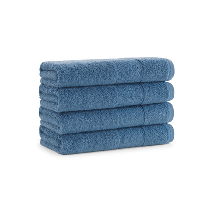 Aston & Arden Turkish Solid Hand Towel 18x32 Copen Blue (4/Pack) (PNP-HT-TS1832-54-CBL)