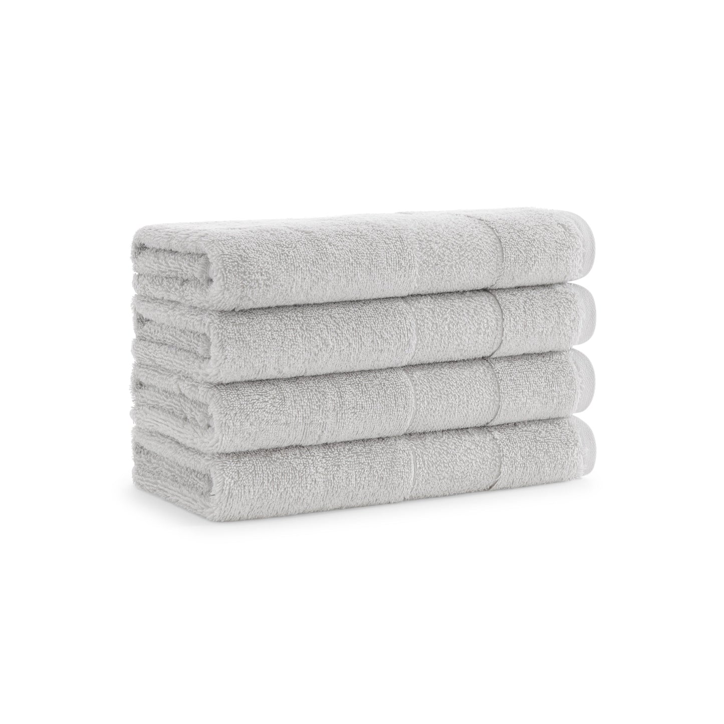 Aston & Arden Turkish Solid Hand Towel 18x32 Gray (4/Pack) (PNP-HT-TS1832-54-GRY)