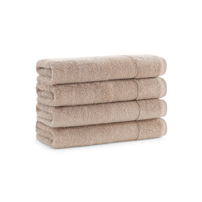 Aston & Arden Turkish Solid Hand Towel 18x32 Hummus (4/Pack) (PNP-HT-TS1832-54-HMS)