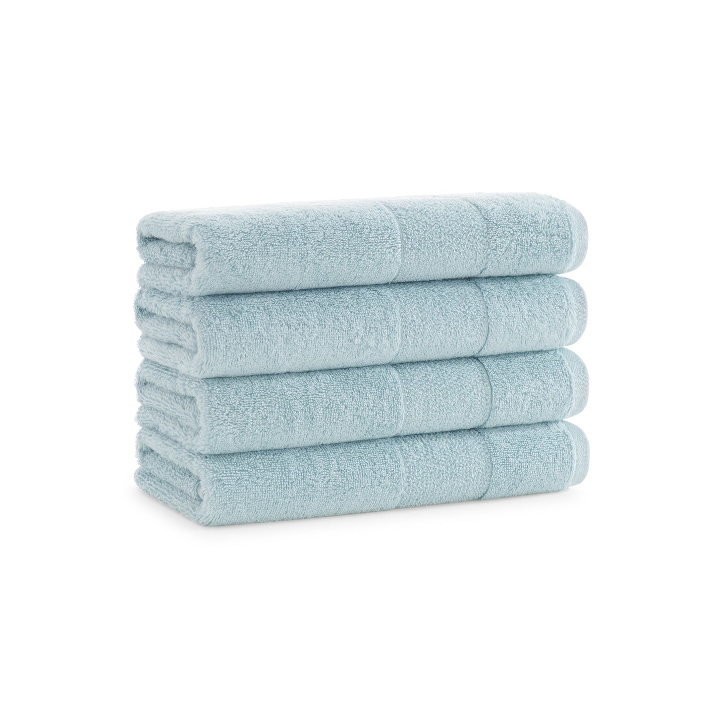 Aston & Arden Turkish Solid Hand Towel 18x32 Sterling Blue (4/Pack) (PNP-HT-TS1832-54-SBL)