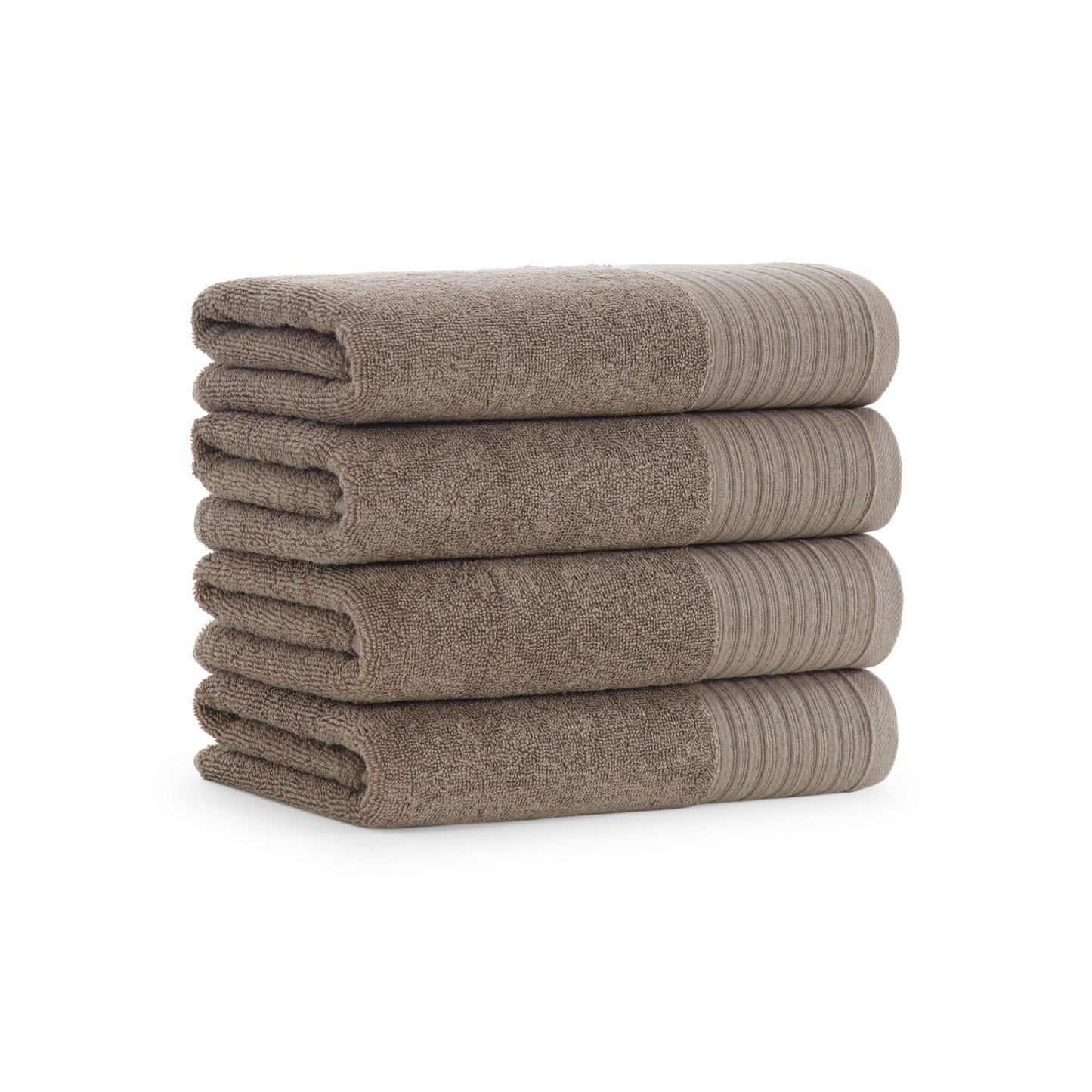 Aston & Arden Anatolian Turkish Hand Towel 18x32 Tan (4/Pack) (P-HT-T-1832-TN)