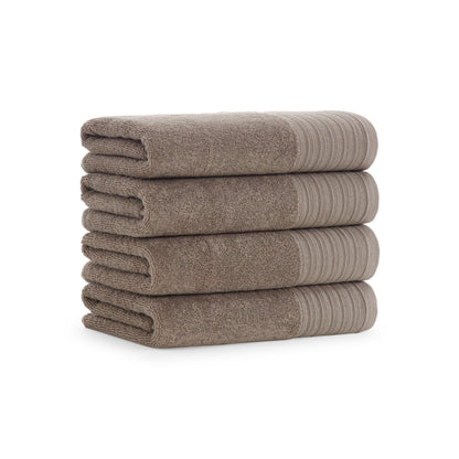 Aston & Arden Anatolian Turkish Hand Towel 18x32 Tan (4/Pack) (P-HT-T-1832-TN)