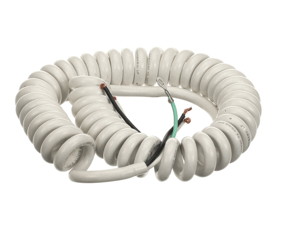 Hatco 02.18.161.02 Cord 18/3 10A 125V 105C Wht Cl (HT02-18-161-02)
