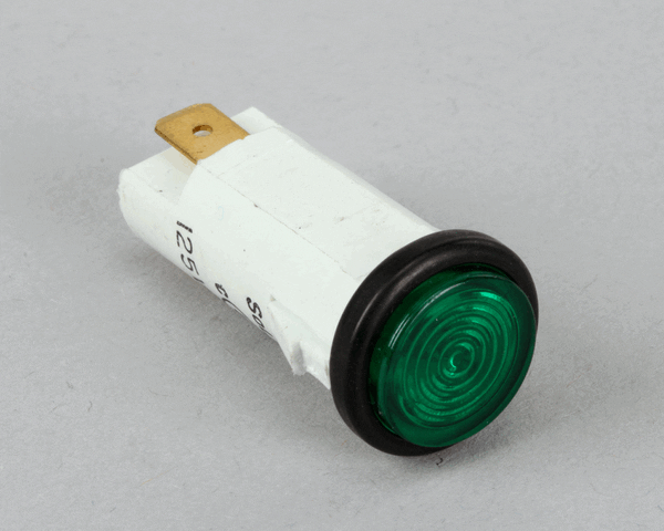 Hatco 02.19.070G.00 Pilot Lt Green 120V .140 Grip (HT02-19-070G-00)