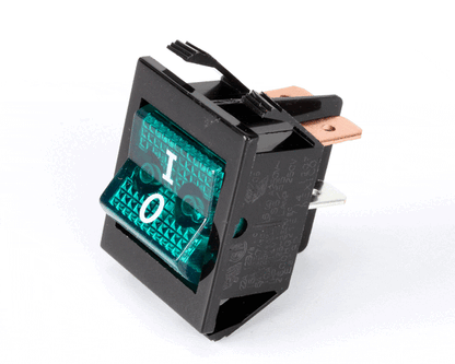Hatco 02.19.076.00 Switch Roc Dpst 16A 250V Green (HT02-19-076-00)