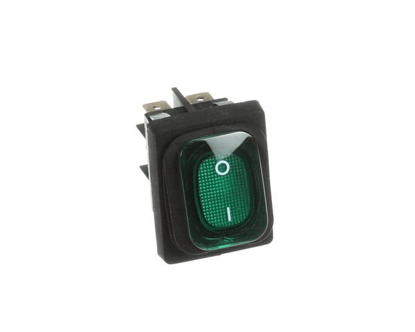Hatco 02.19.240.00 Switch,Roc,Dpst,250V,Green (HT02-19-240-00)