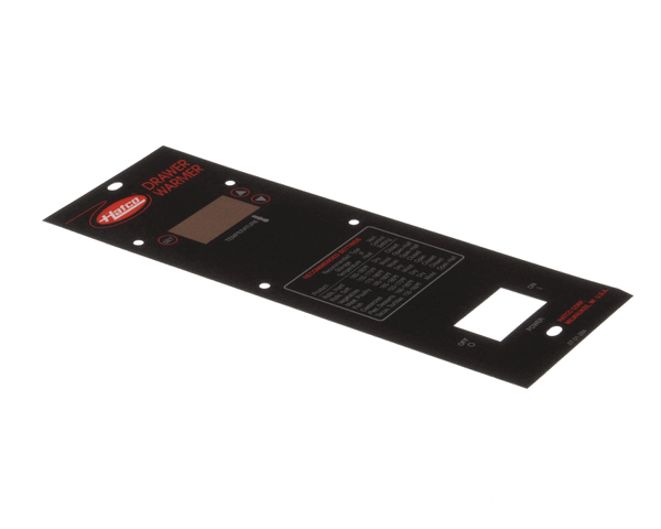 Hatco 07.01.284.00 Control Panel Label,Hdw,Itc (HT07-01-284-00)