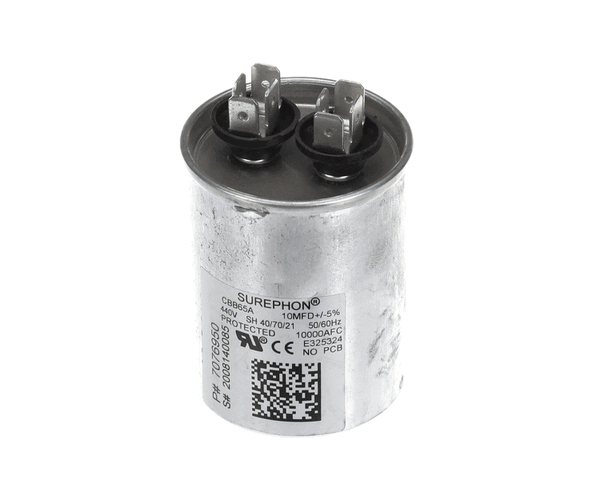 Heatcraft 7076950 Run Capacitor 10Mfd/440V/Round (HTCR7076950)