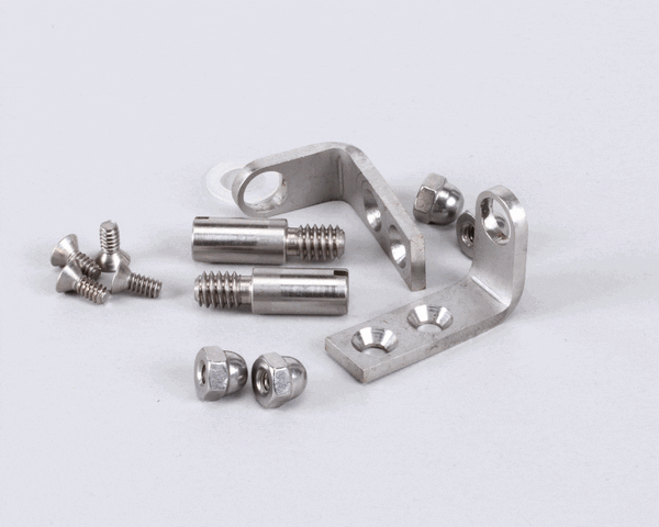 Hatco R00.01.0121.00 Kit,Hinges W/Hdw-Fsd"Style B" (HTR00-01-0121-00)
