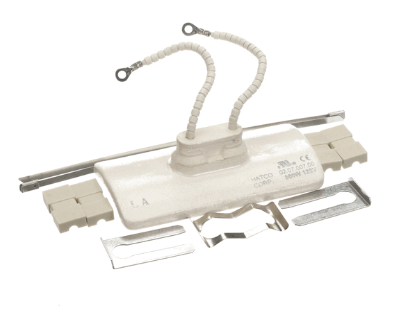 Hatco R02.07.007.00 Ceramic Heating Element 500 Watt 1/2 Size (HTR02.07.007.00)