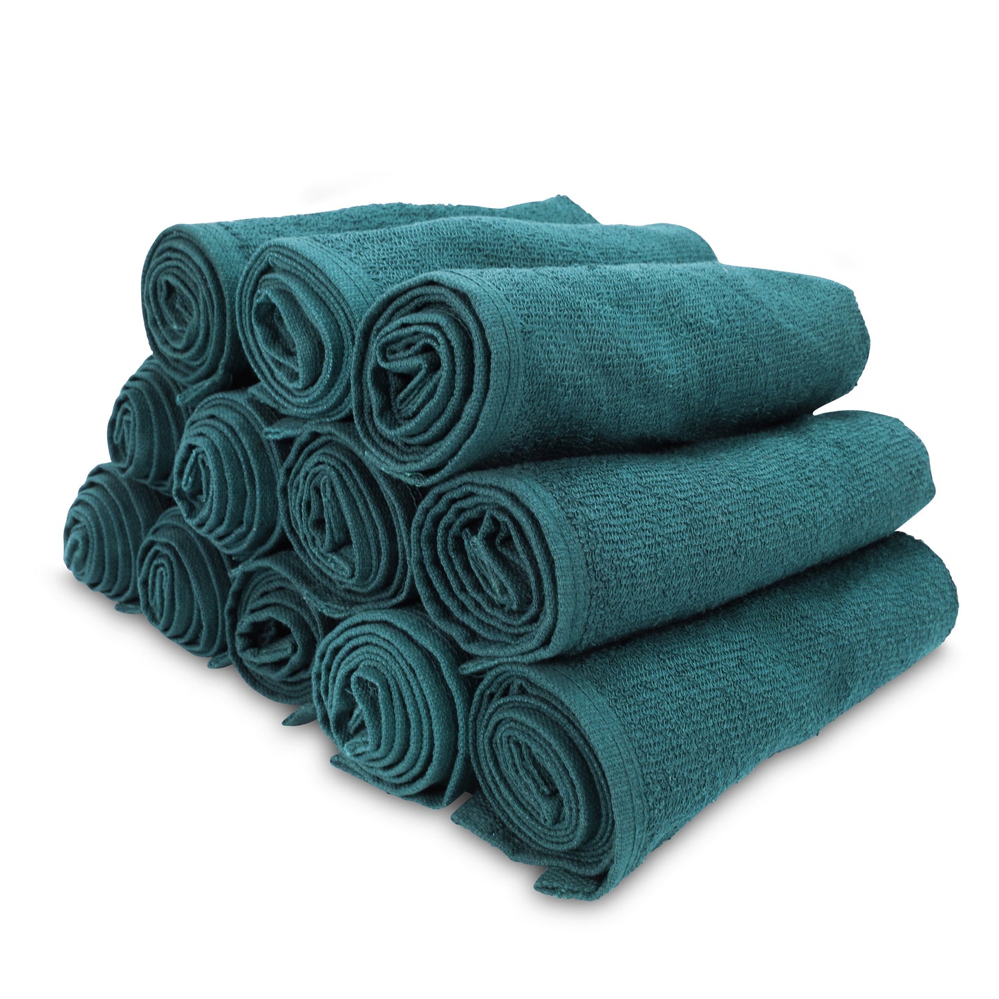 Hospeco® Cotton Salon Towel 16x28 Hunter Green, 144/Case (HOSBB-1628-3HUN-CS)