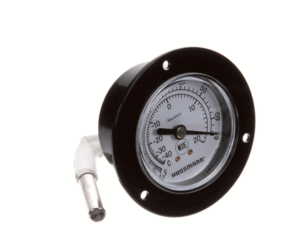 Hussmann 0443313 Thermometer-2 Dial Black (HUS0443313)