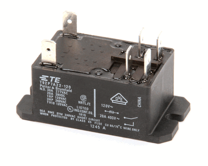 Hussmann HUS0459304 Relay-30Amp Dp/St N.O. 120V Co (HUS0459304)