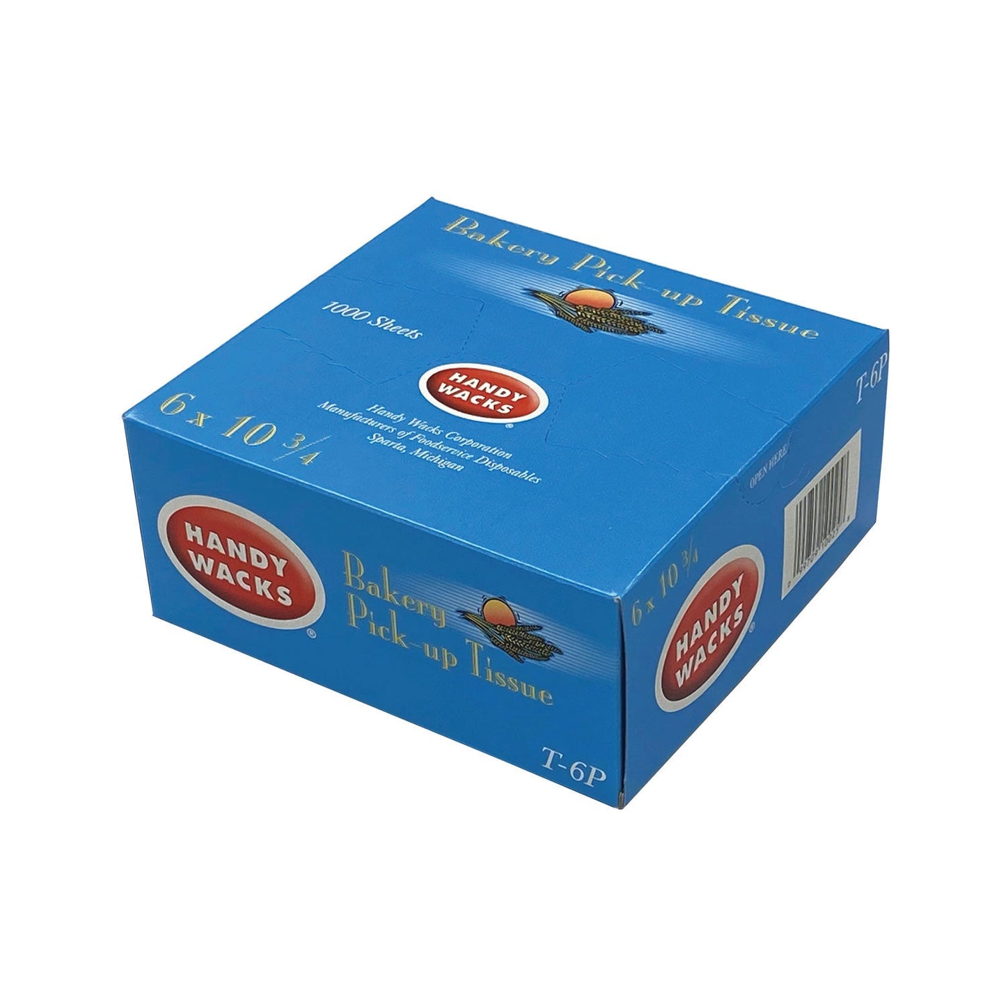 Handy Wacks Bakery Pick-up Tissue, 10.75 x 6, 1,000/Box, 10 Boxes/Carton (HWAT6P)