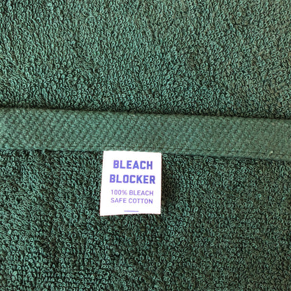 Hospeco® Cotton Salon Towel 16x28 Hunter Green, 144/Case (HOSBB-1628-3HUN-CS)